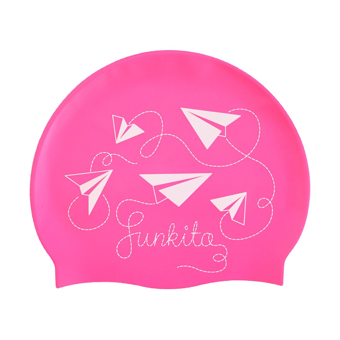 Funkita Paper Pink Silicone Swimming Cap FS997199200