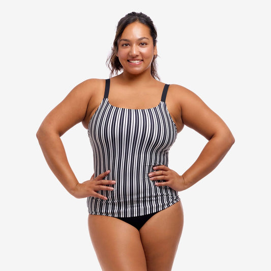 Funkita Chain Gang Scoop Neck Tankini Top FKS065L