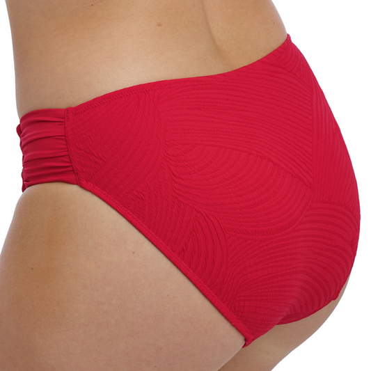 FANTASIE Ottawa Mid Rise Bikini Brief Red FS6358
