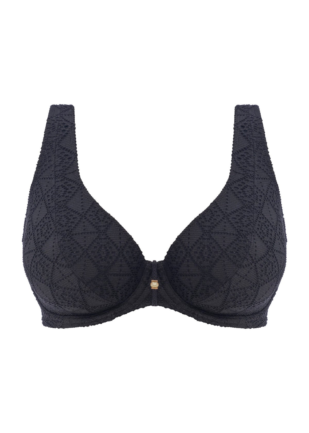 Freya Nomad Nights Black High Apex Bikini Top AS205413BLK
