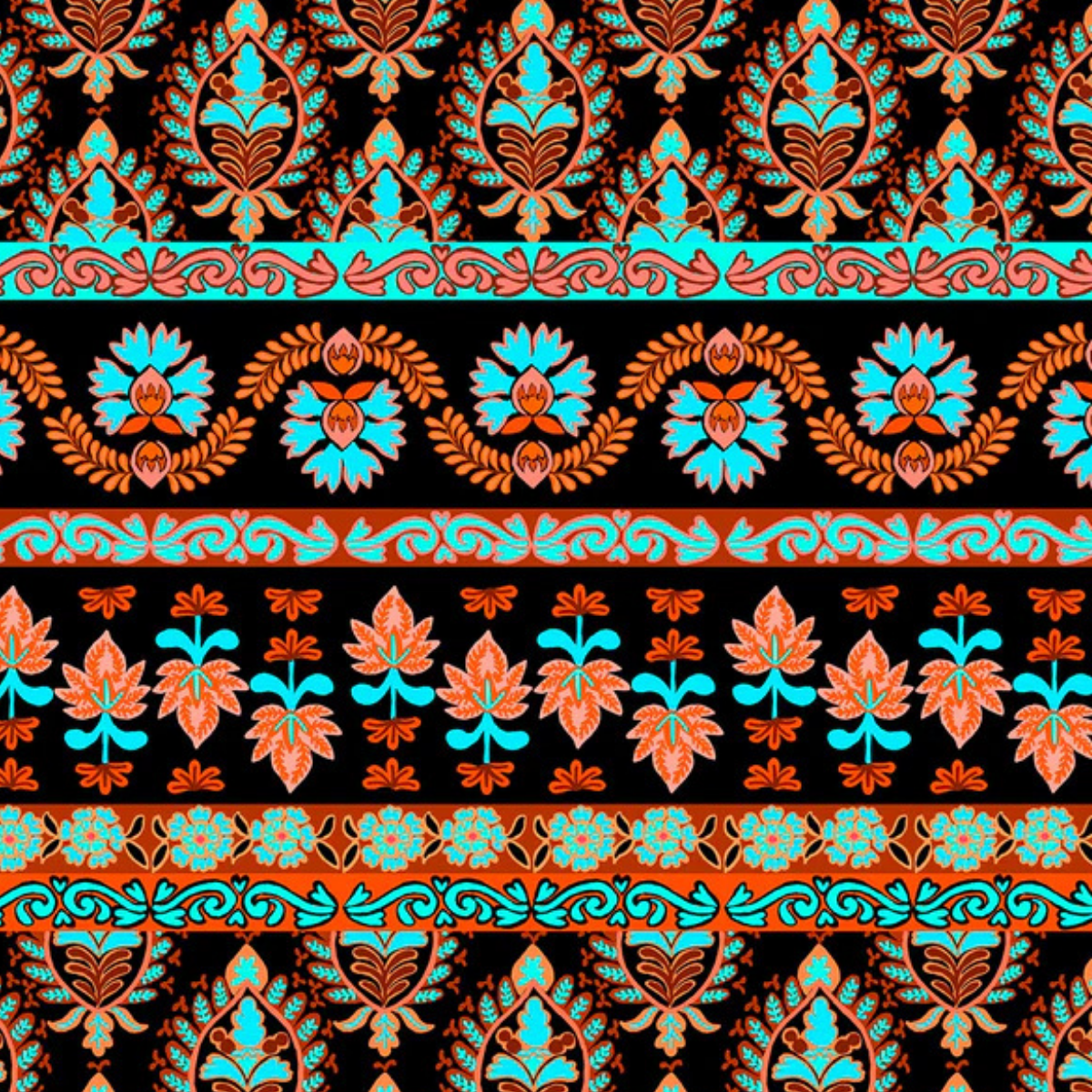 BAKU Morocco Black Square One Piece M940MCC