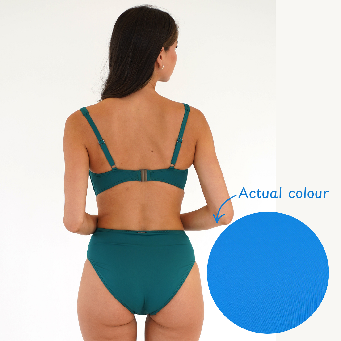 Moontide Azure UW Tie Top M8903CN