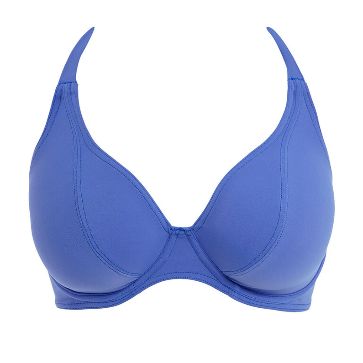 Freya Jewel Cove UW Halter Bikini Top Azure Blue AS7232