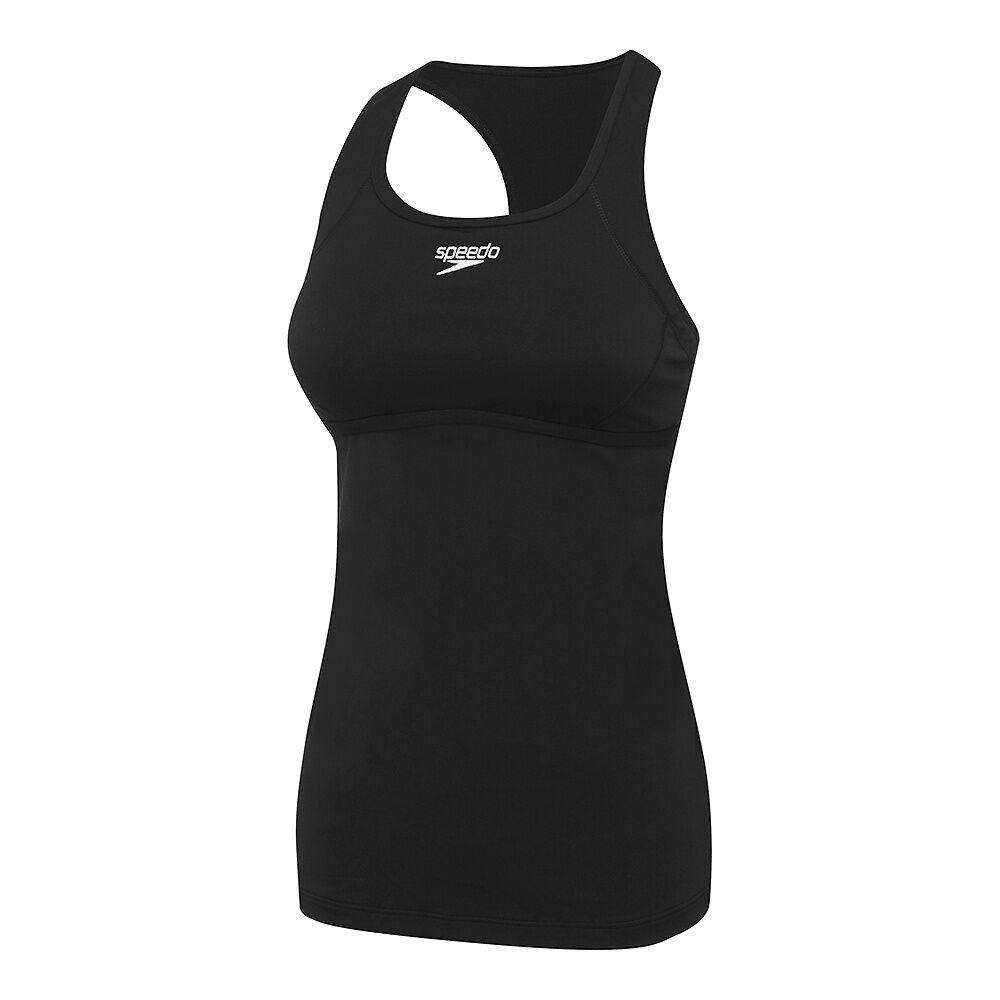 Speedo Black Cross Trainer Power Tankini 8/135640001
