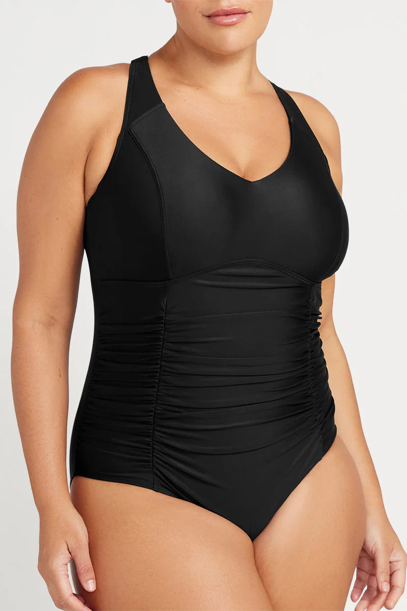 Artesands Black Hues Raphael E/F Underwire One Piece AT1741P