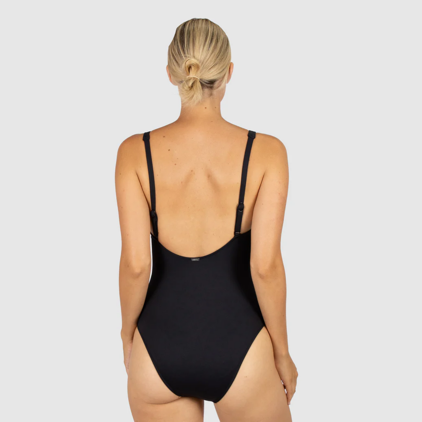 Baku Black Chloro Wrap D/E One Piece M853CRC