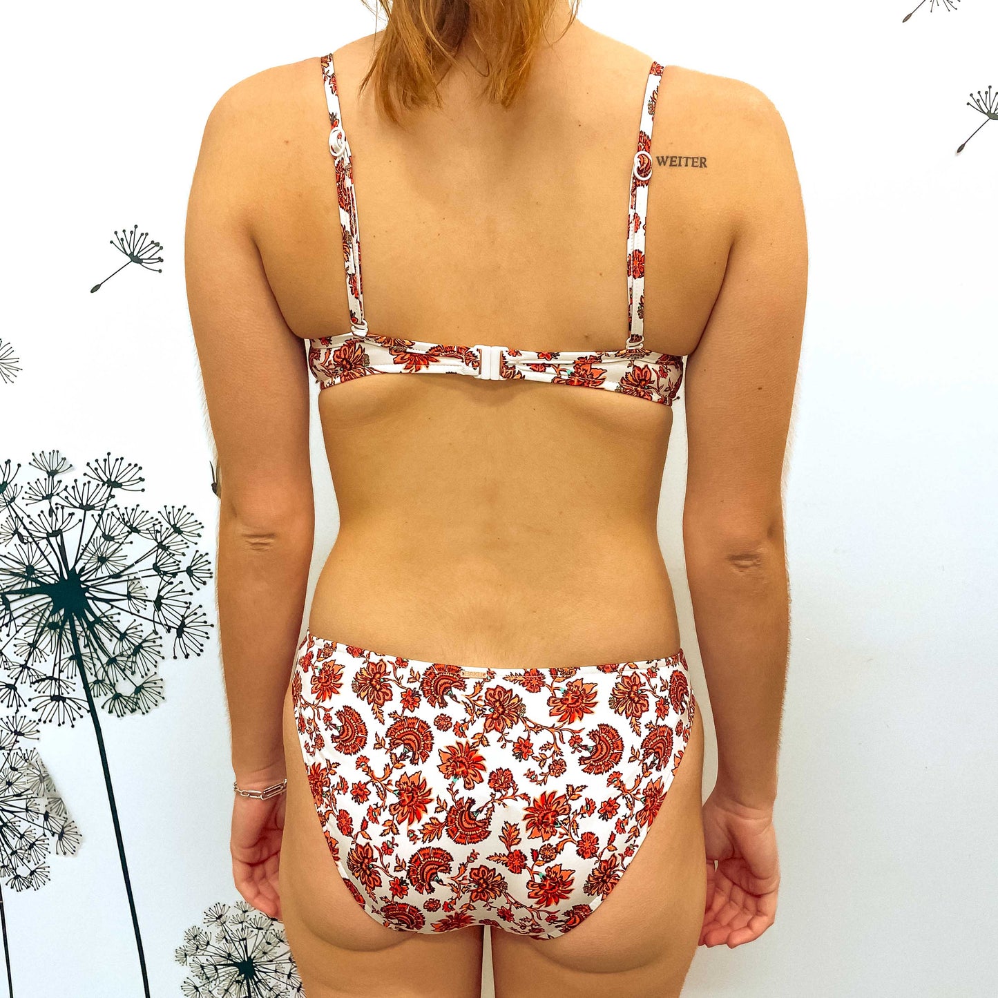 Baku Flamenco White Booster Top BRA403FMC