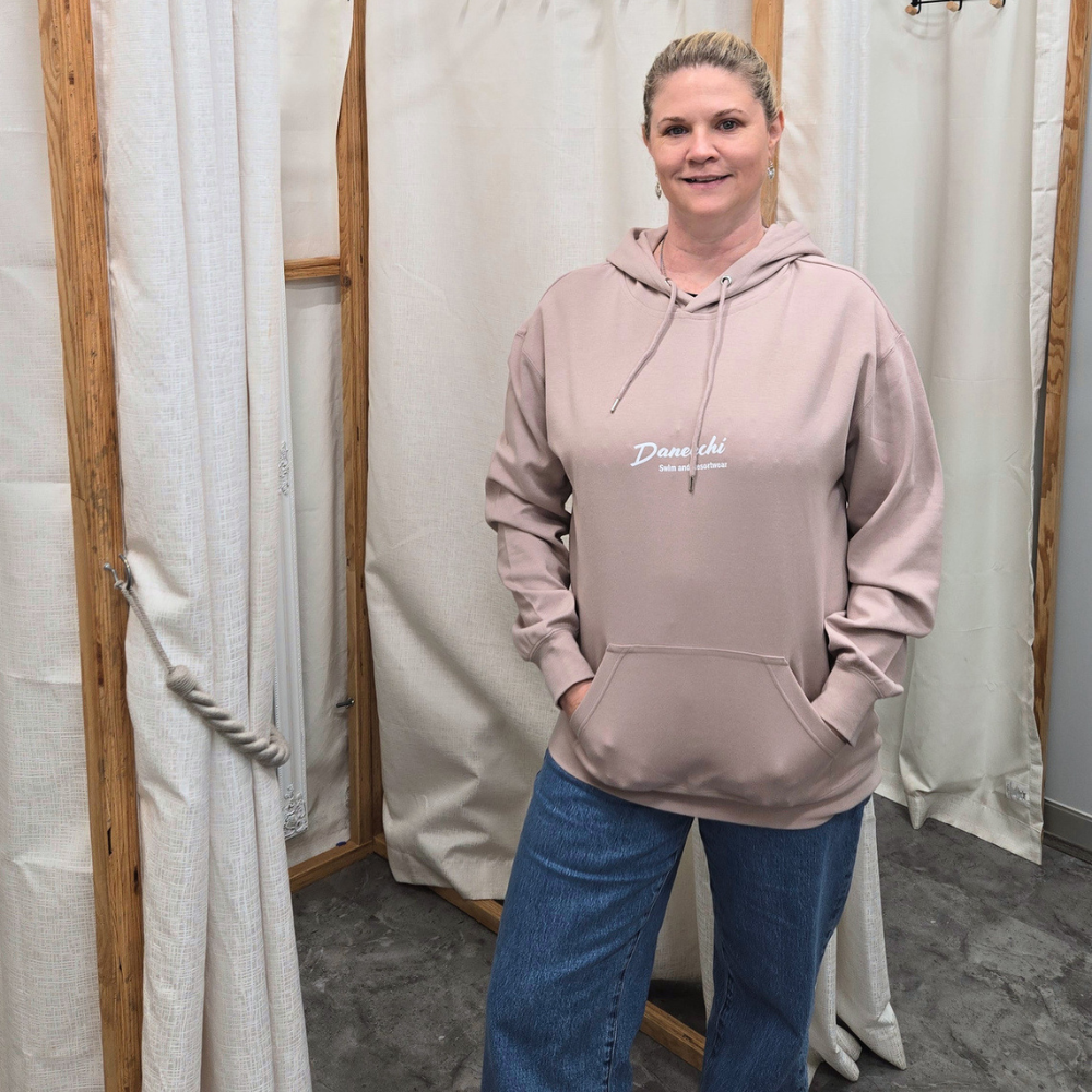 Daneechi Hoodie Bikini Dusty Rose