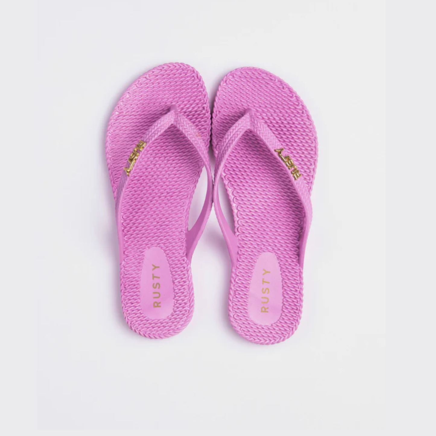 Rusty Flip Out Thongs Pink FOL0374