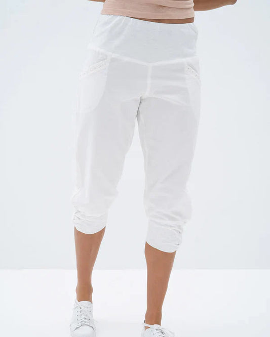Humidity White Castaway Pant HS23716