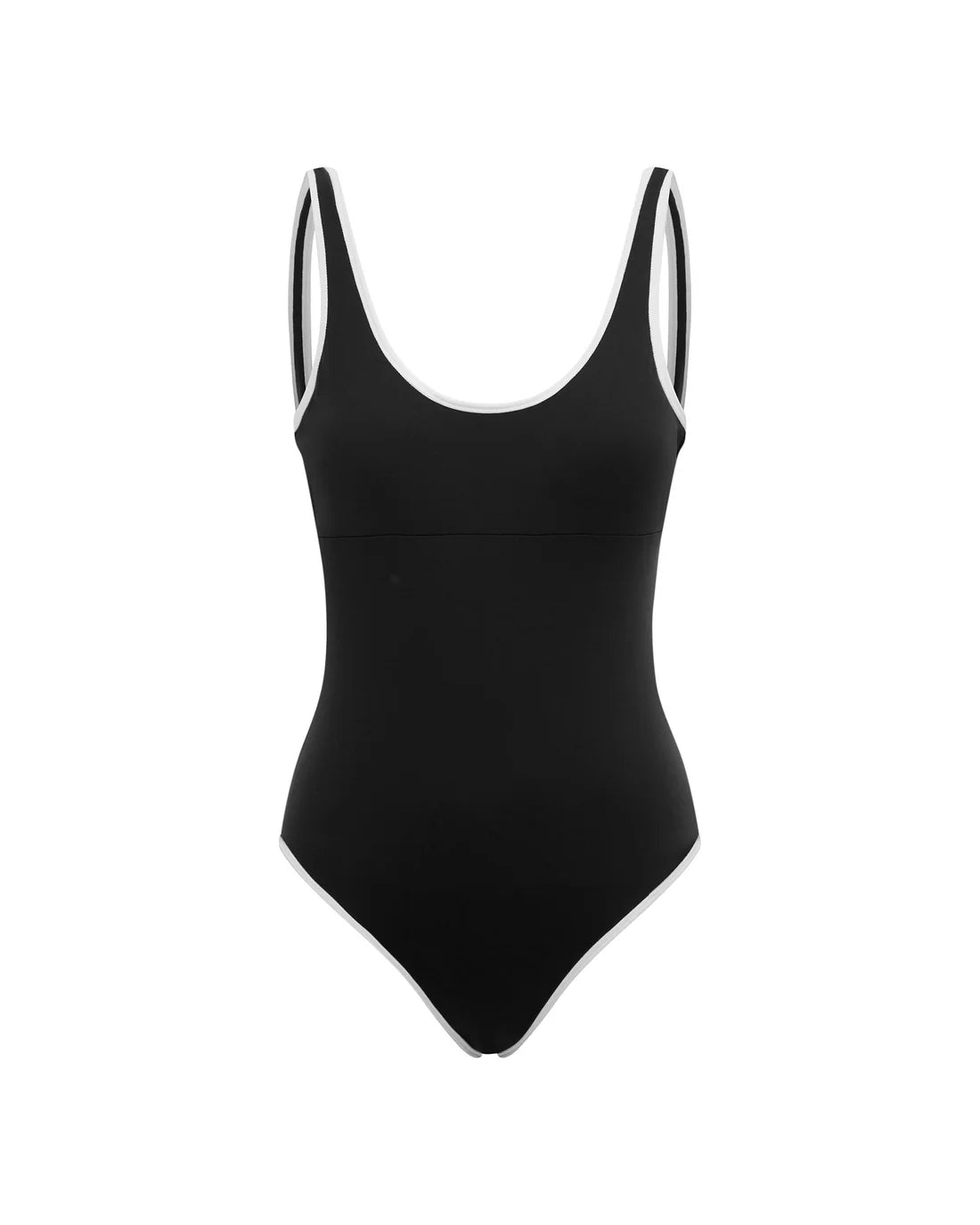 Its Now Cool Black/White The Backless Duo One Piece INC066-BWCR