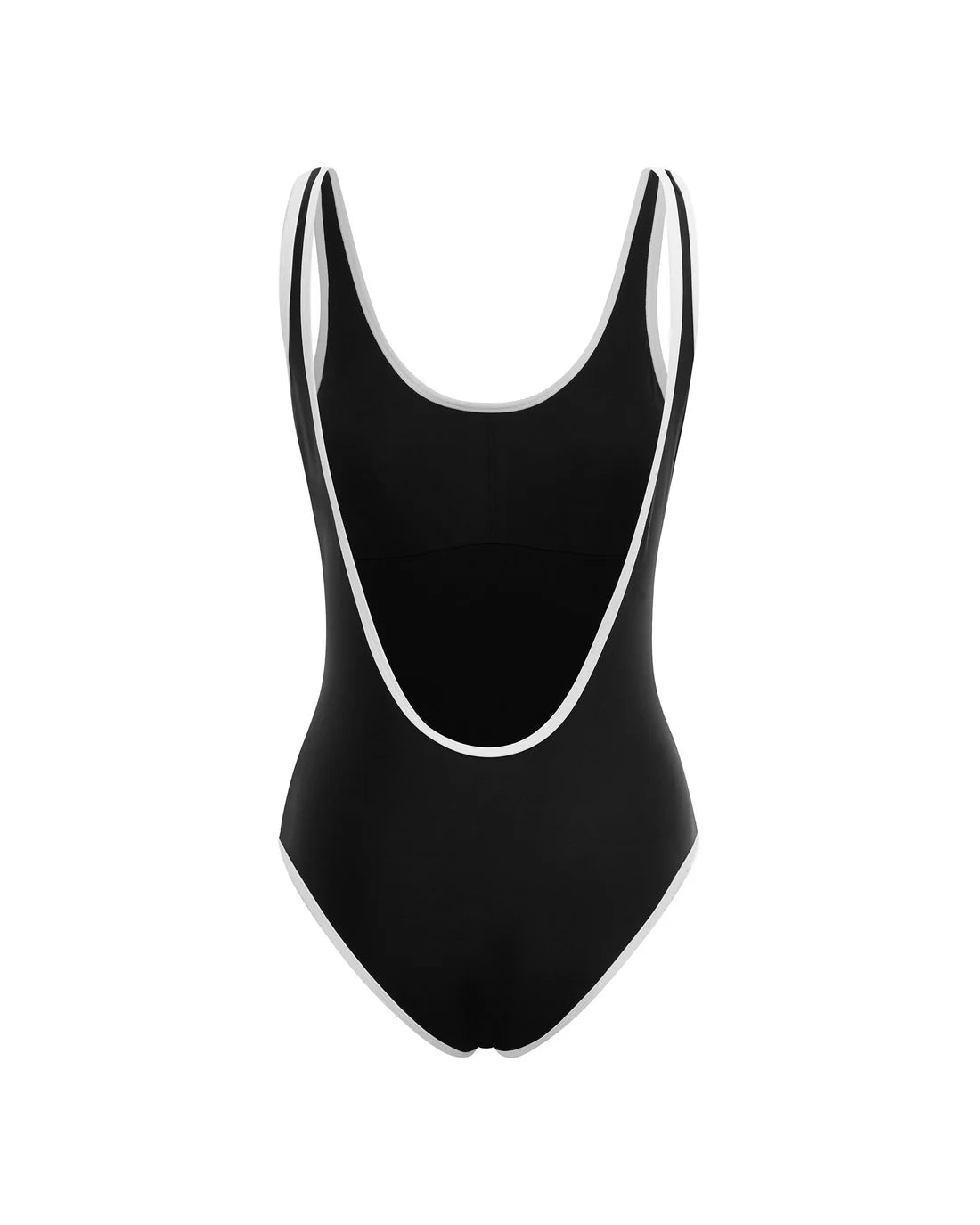 Its Now Cool Black/White The Backless Duo One Piece INC066-BWCR