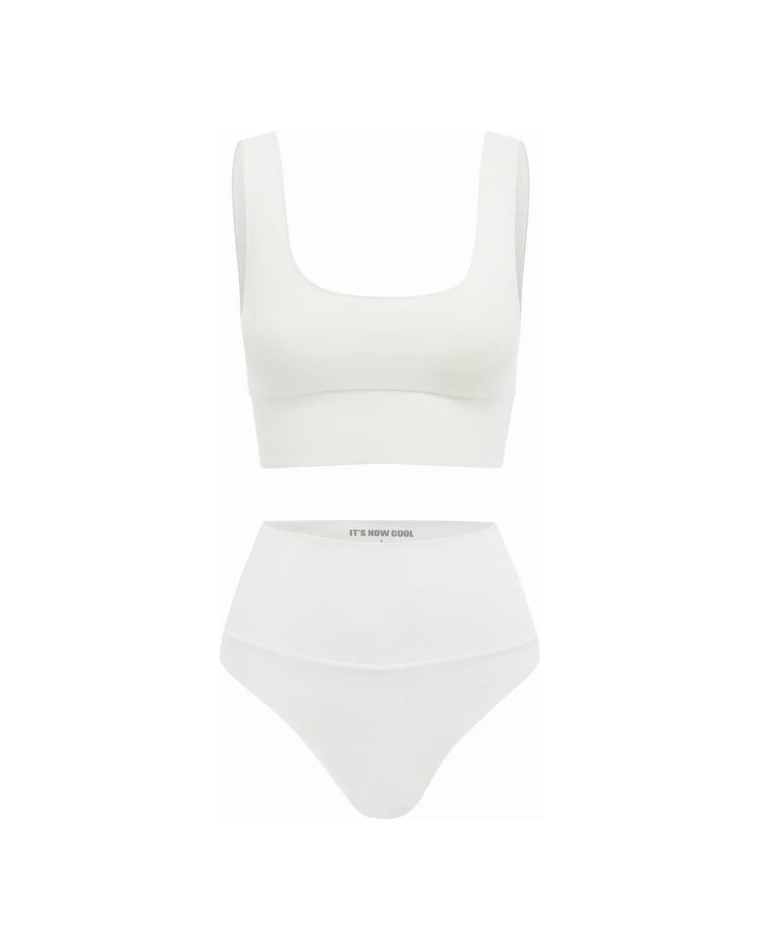 Its Now Cool White Contour Crop INC080