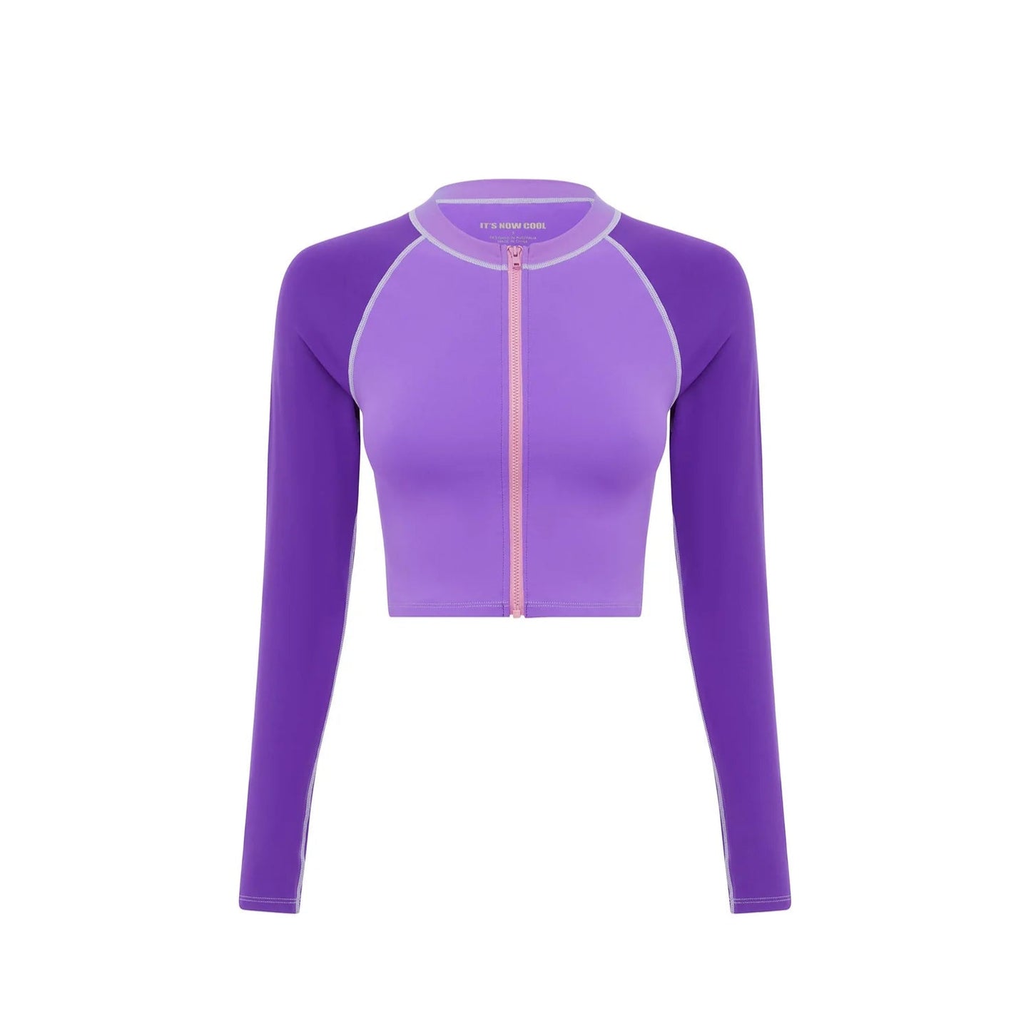 Its now cool Perwinkle The Contour Rash Guard INC1044