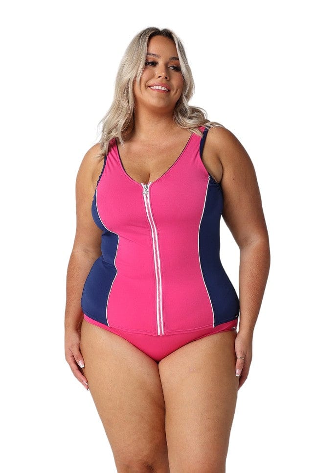 Capriosca CR Pink High Waisted Pant CRESP9502