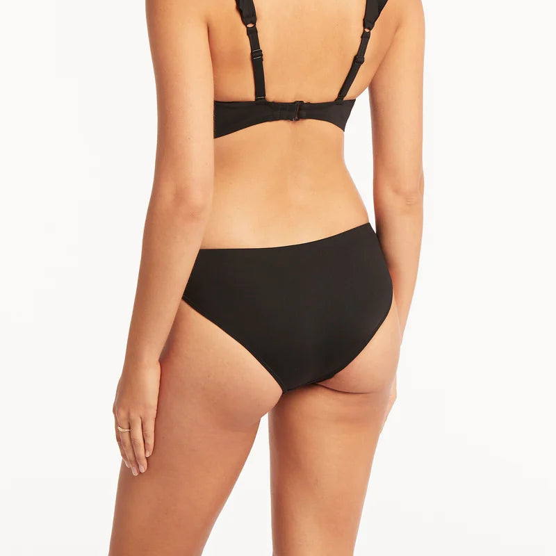 Sea Level Black Regular Pant SL4009P
