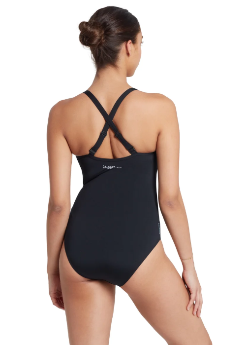 Zoggs Black Multiway One Piece 462563BK36