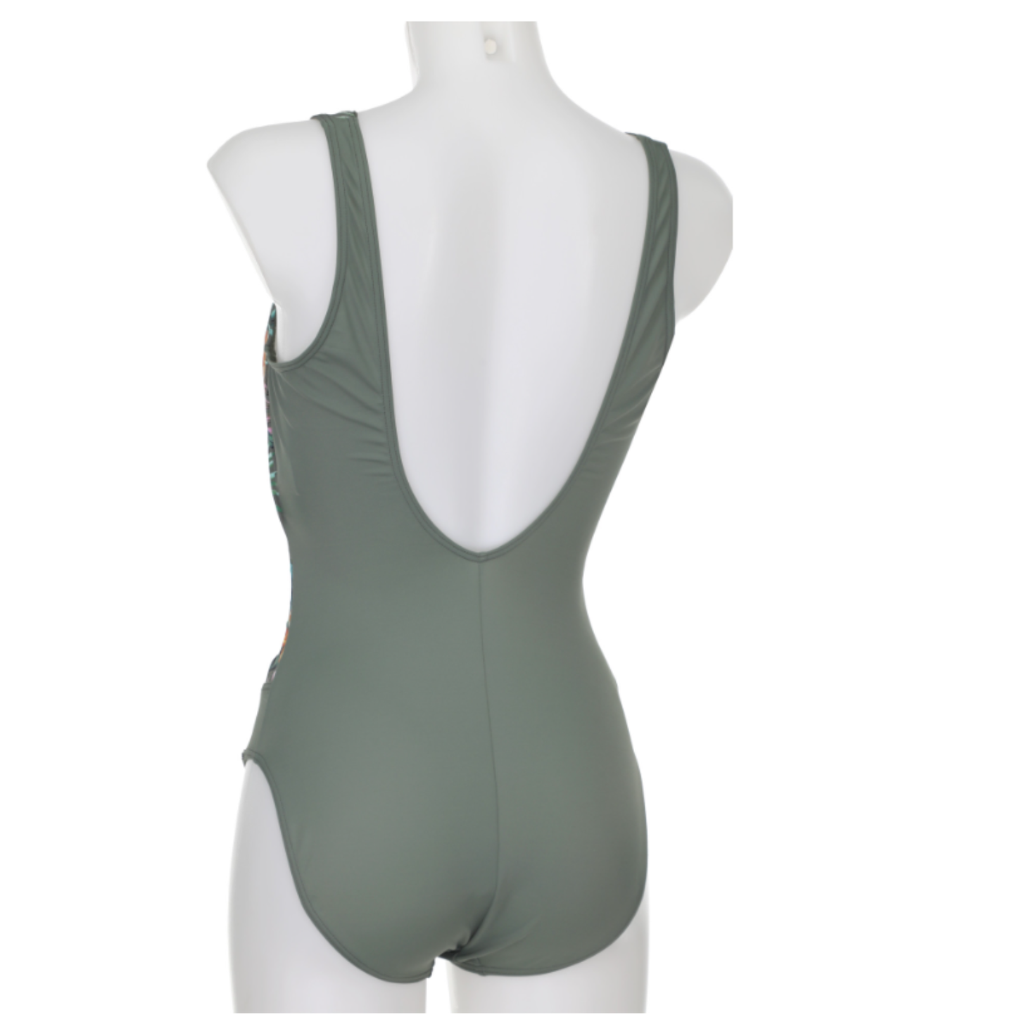 Sunmarin One Piece Dark Green Tropical 12605