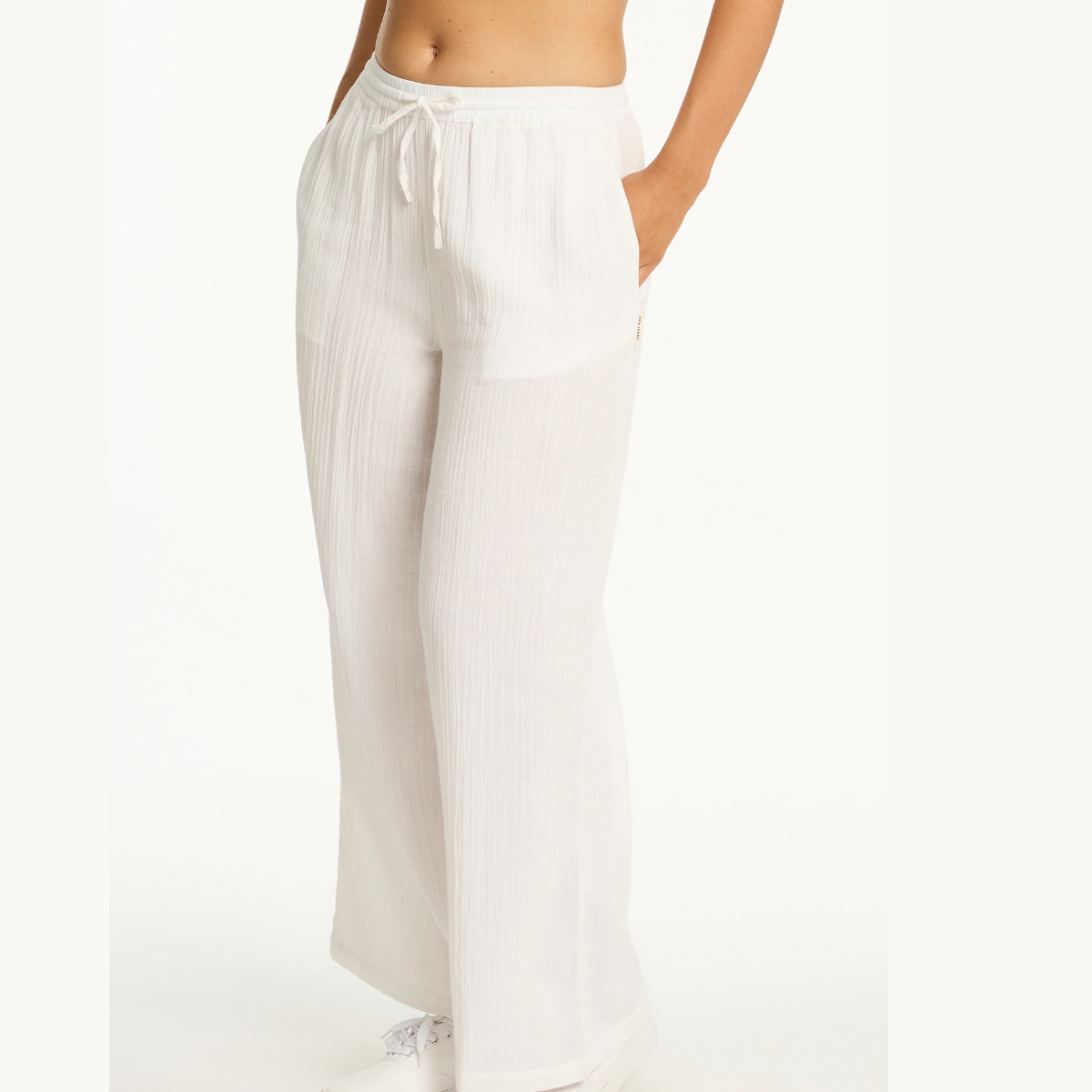 Sea Level White Sunset Beach Pant SL9094SS