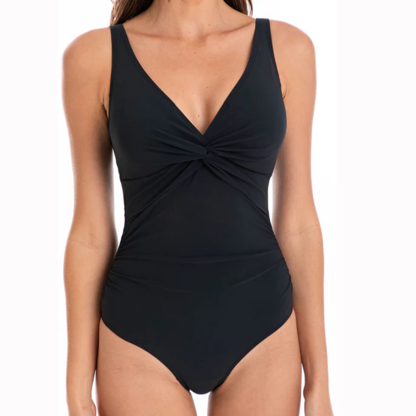 Togs Black Twist One Piece SB18TH