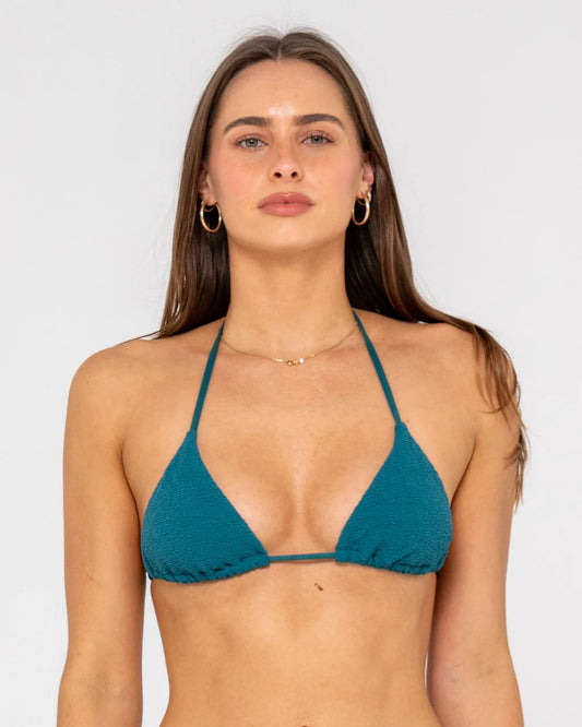 Rusty Sandalwood Deep Teal Multiway Bikini Top SWL1616