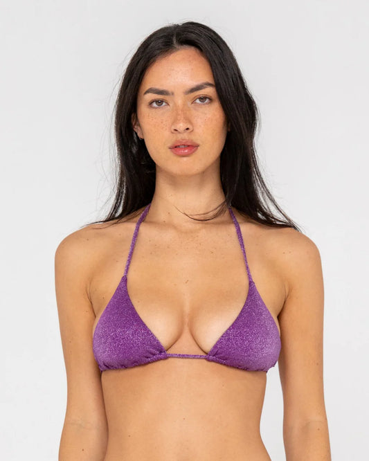 Rusty Shimmy Grape Multiway Bikini Top SWL1761