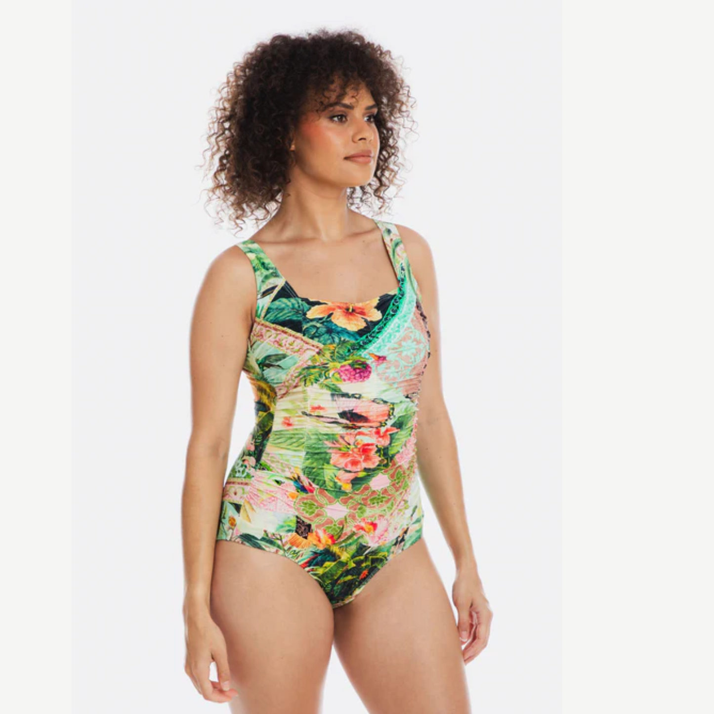 Togs Fiji Gathered Square One Piece PF45FI