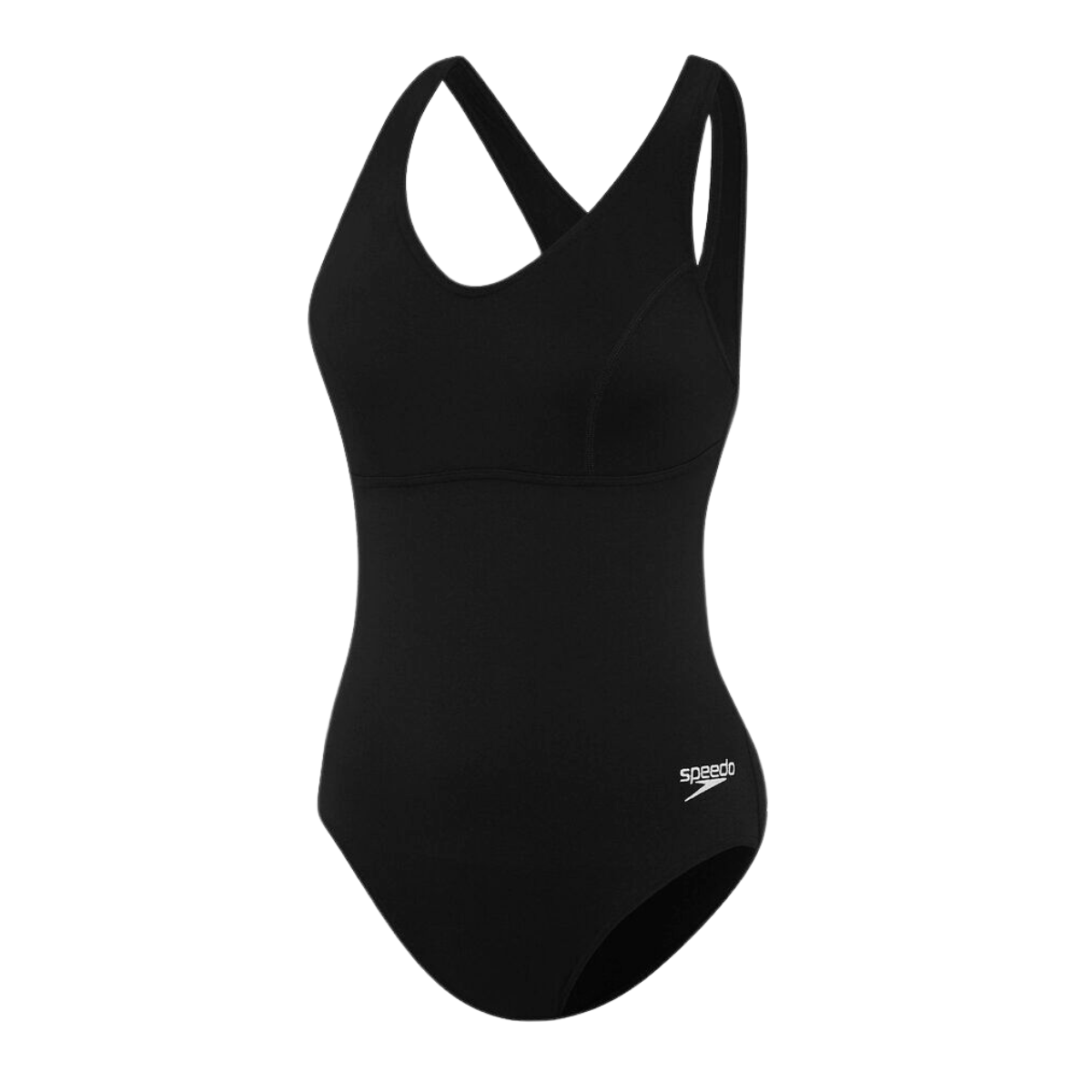 Speedo Black Contour Clip Back One Piece 8-133210001