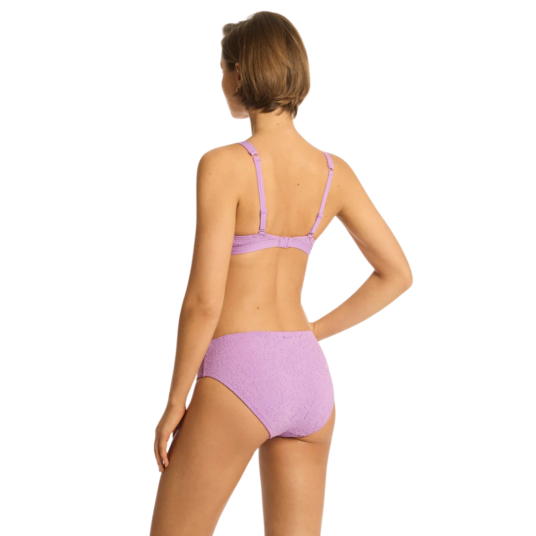 Sea Level Lavender Interlace Longline Bralette SL3010IL