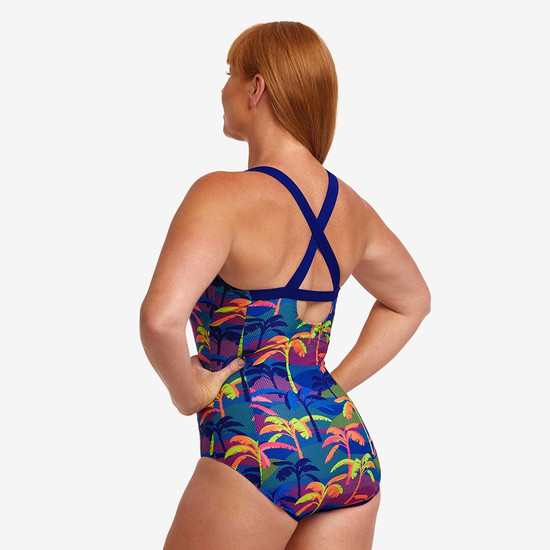 Funkita Brace Me Back Back One Piece Palm A Lot FKS014L713310