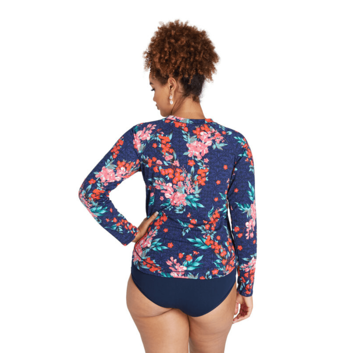 Genevieve Long Sleeve Rash Vest Japanese Blossom