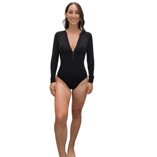 Moontide Black Long Sleeved Surf Suit M4850CN