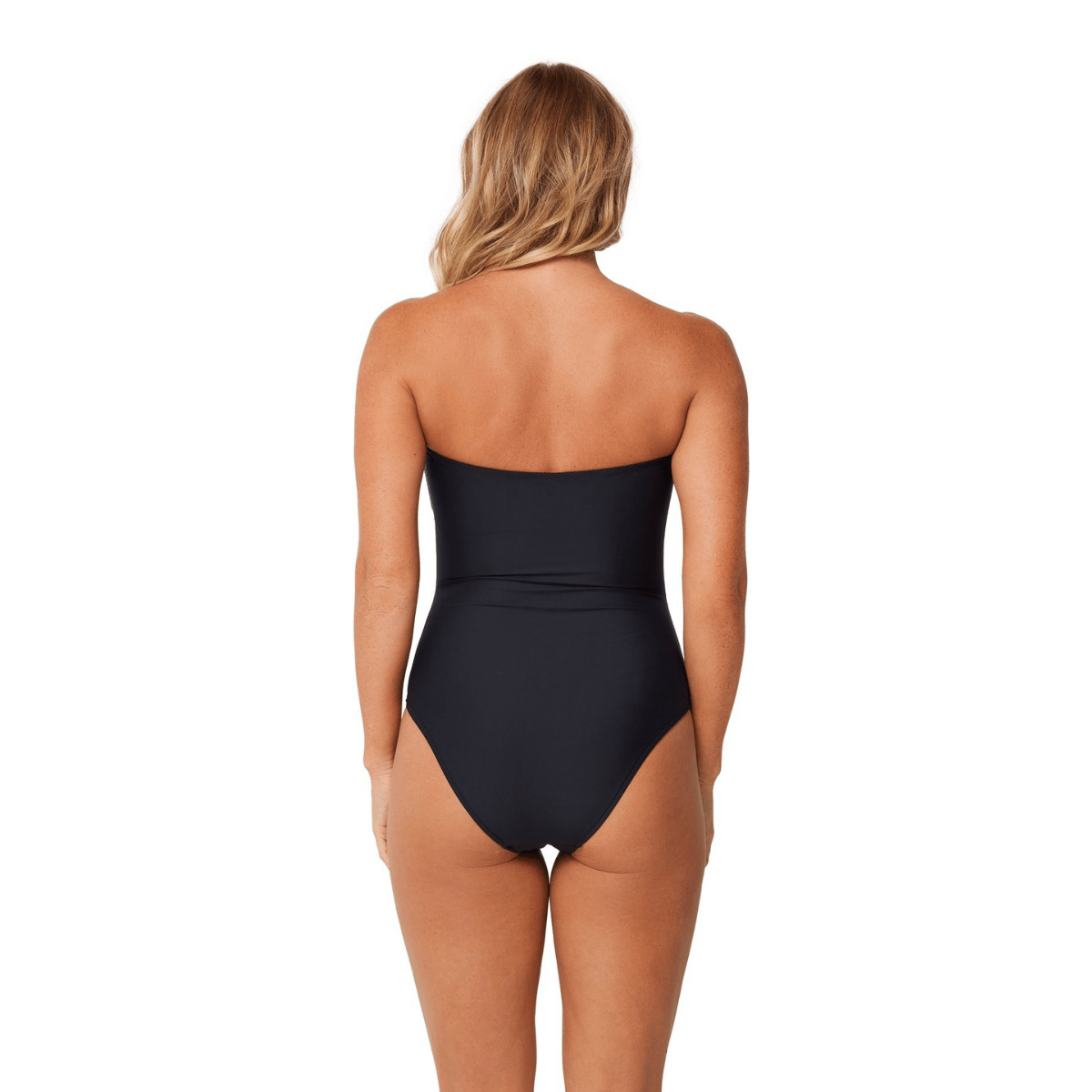 Monte & Lou Keyhole Bandeau One Piece Swimsuit 1102ML