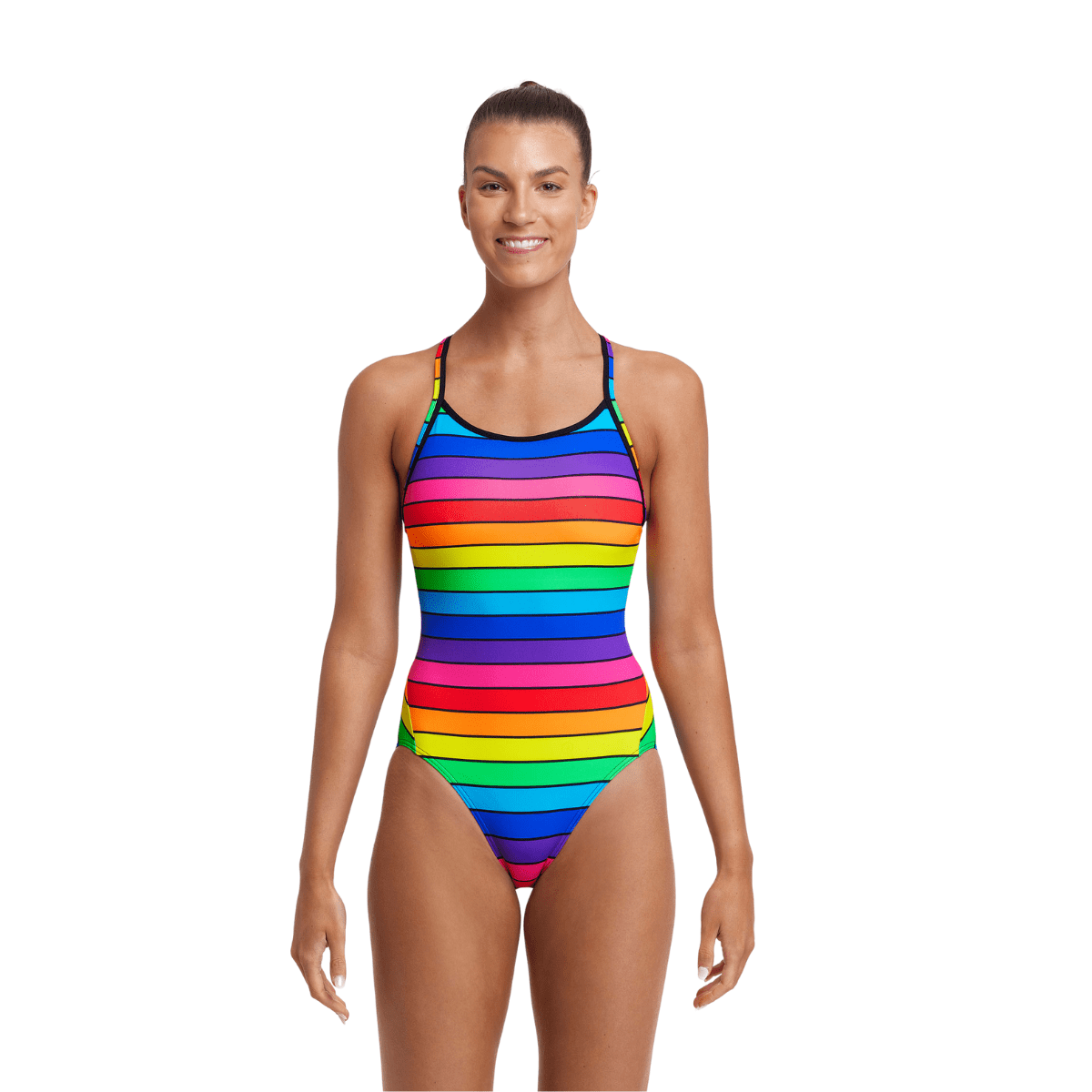 Funkita Diamond Back One Piece Rainbow Racer FS11L006