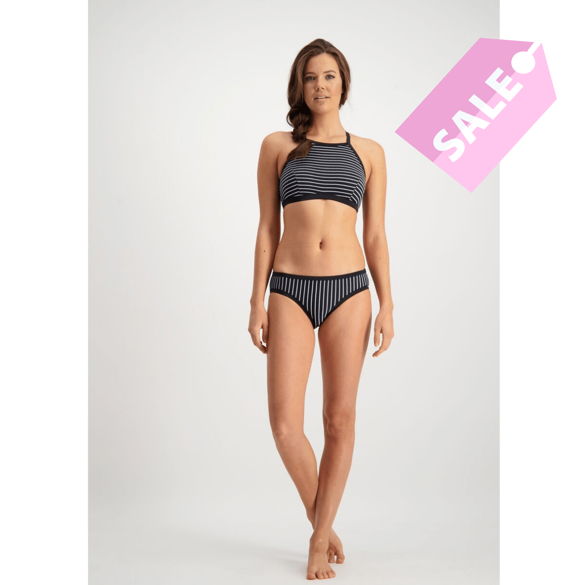 Piha Bubble Stripes Bound Pant Standard Print P2135BE