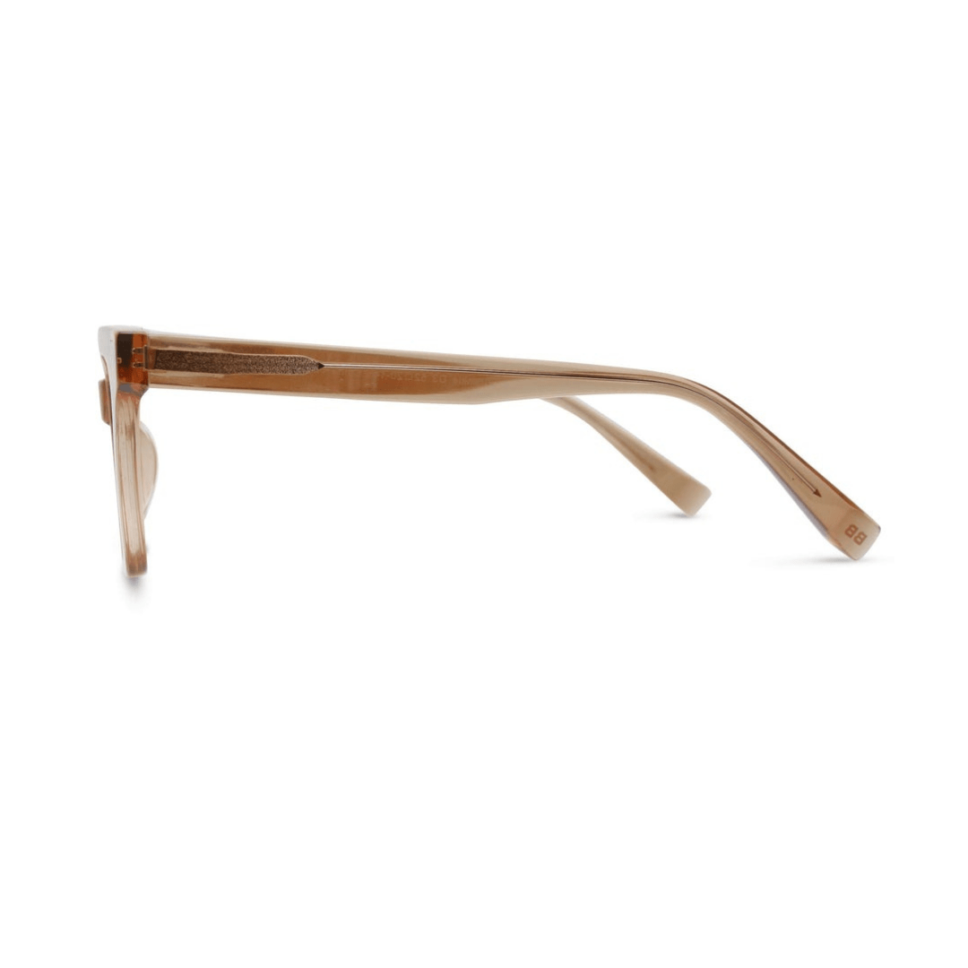 Baxter Blue Frankie Crystal Toffee Lg Sun Biodegradable Blue Light Glasses