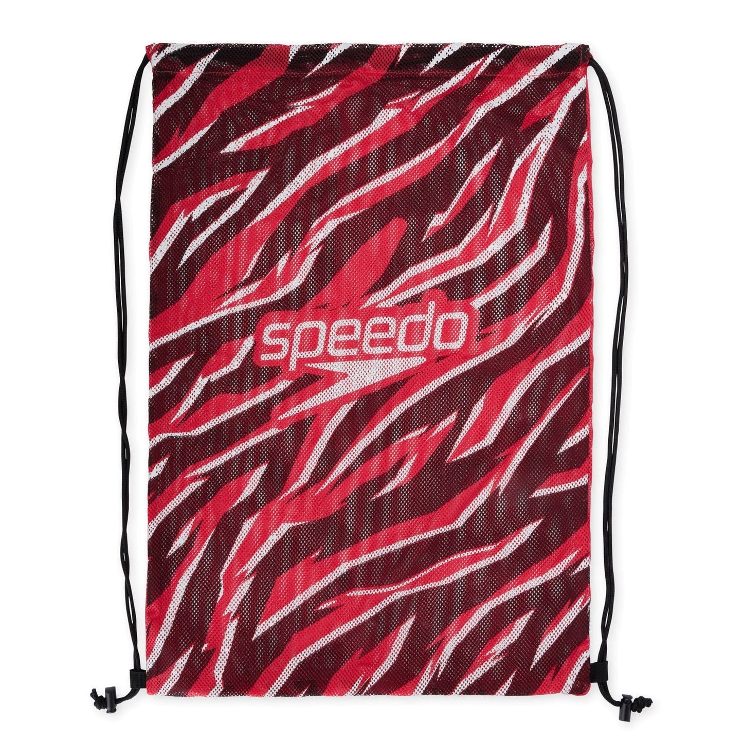 Speedo Red Printed Mesh Bag
