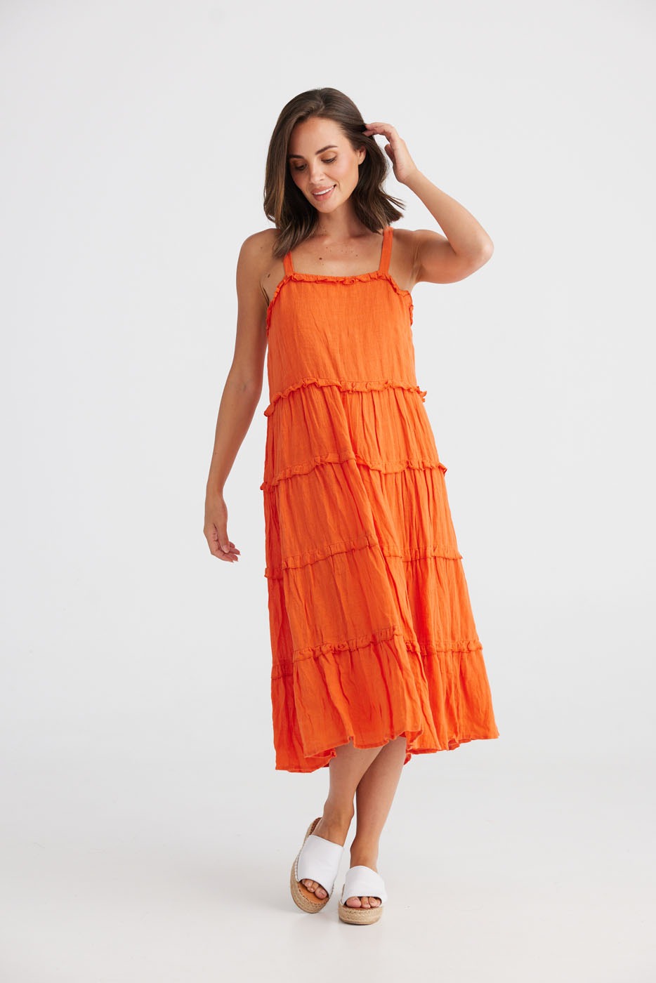 Holiday Alita Dress Orangeade H23123-1