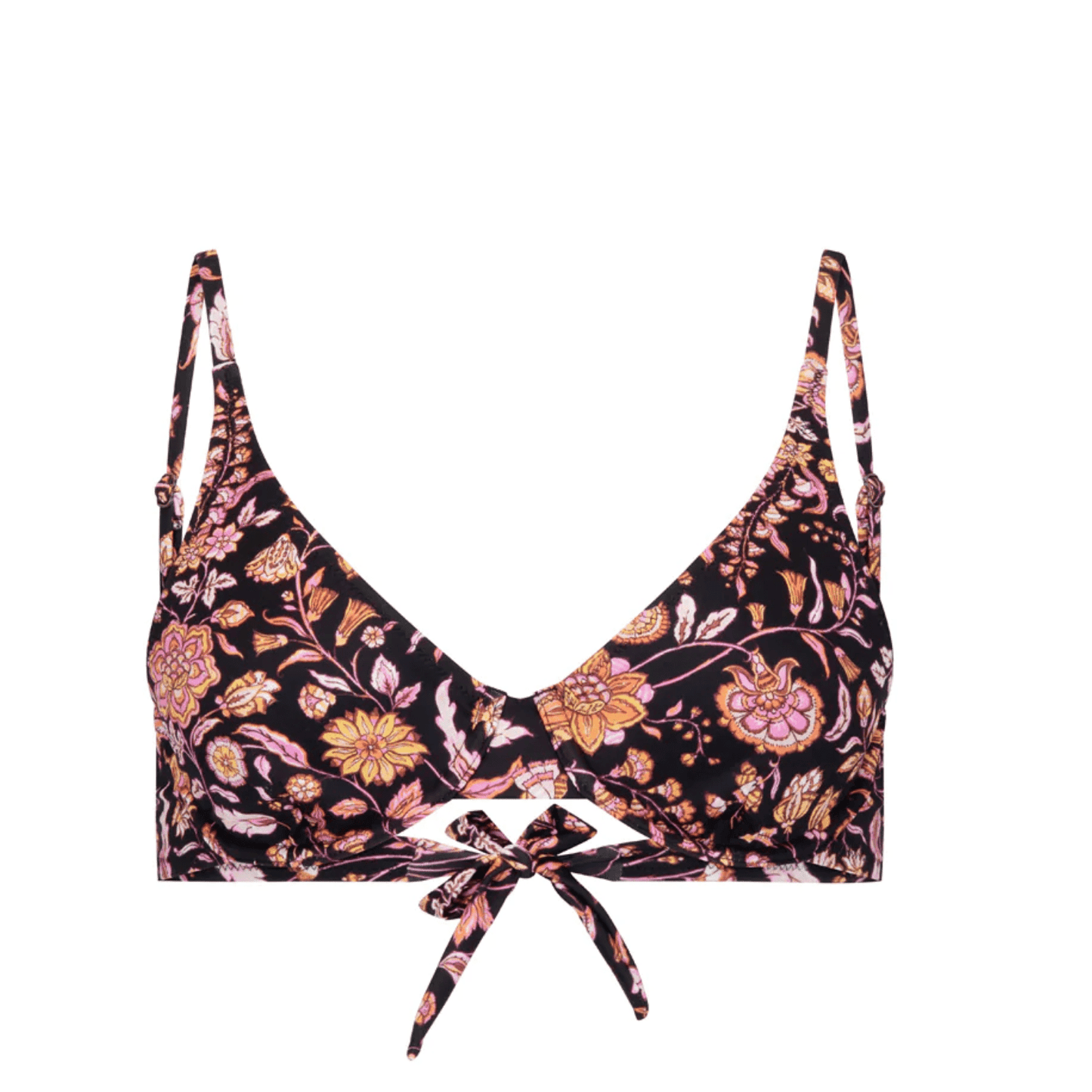 Arnhem Sunset Black Sabba Longline Top SS23SW16SB