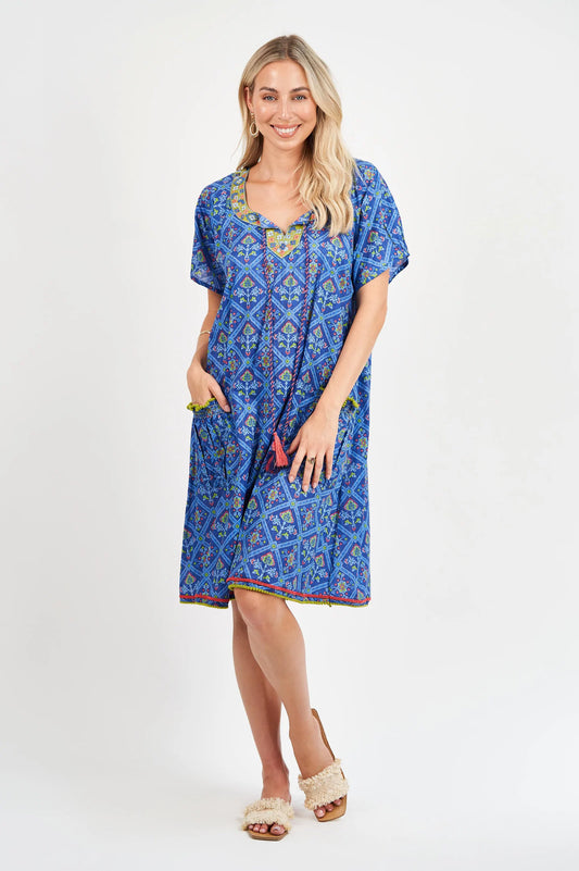 Naudic São Paulo Patola Dress PP22-LV-1142