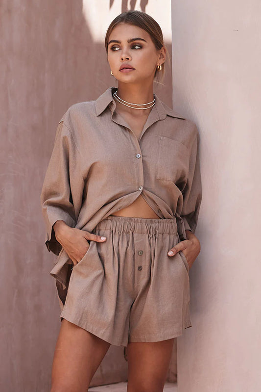 Buddha Wear Biscuit Fia Shorts
