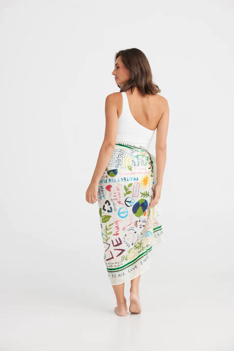 Holiday Mother Earth Sarong H23105-1