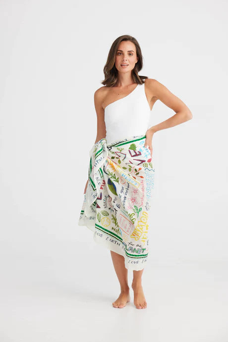 Holiday Mother Earth Sarong H23105-1