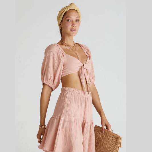 Heaven Tie Crop Top HP2100AP