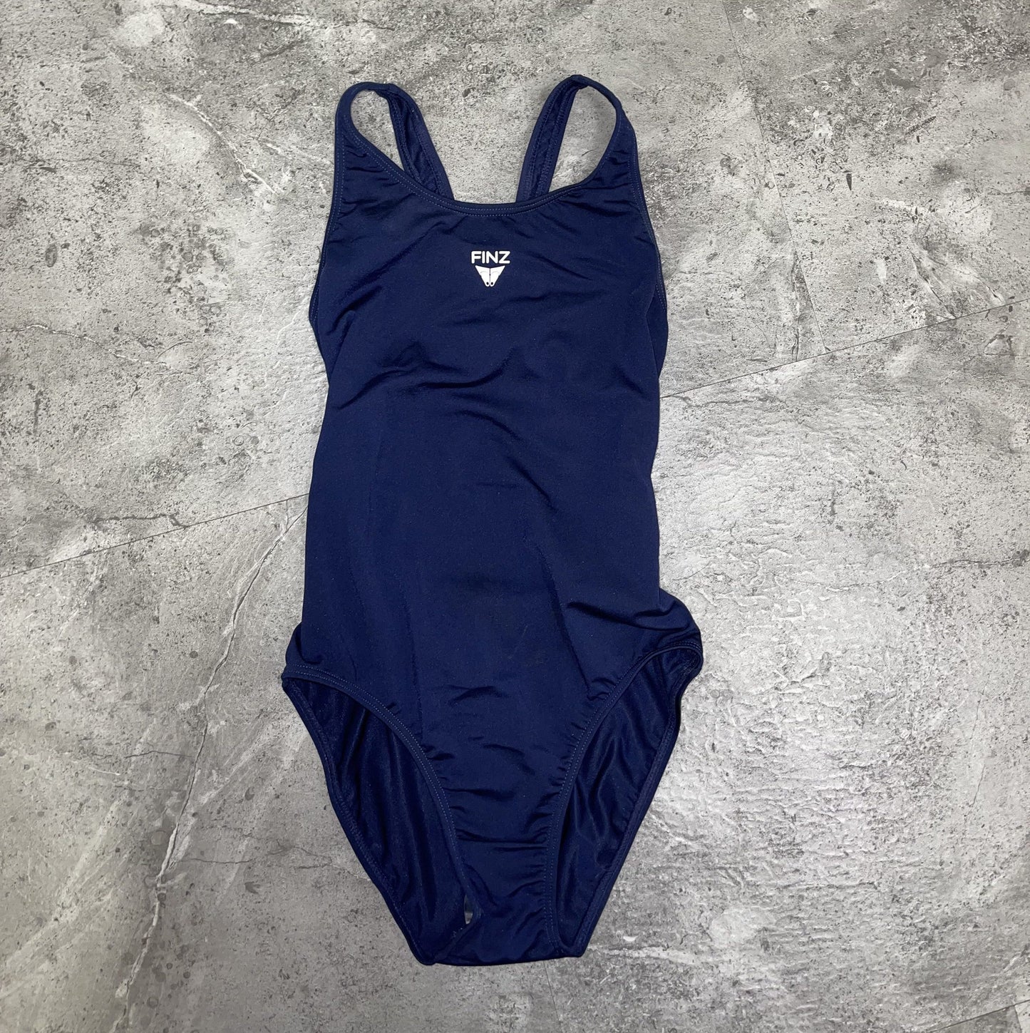 Finz Solid MaxBack Navy One Piece FZW3100