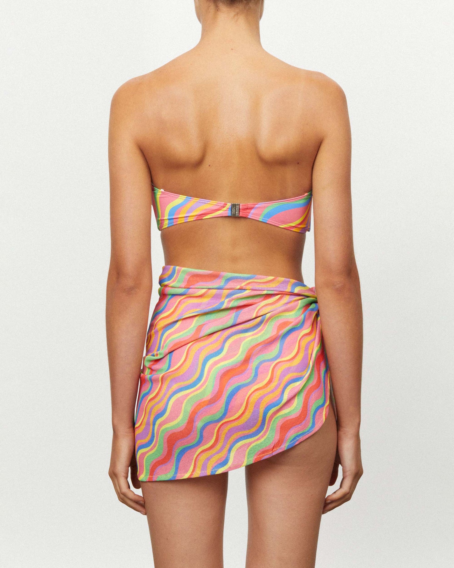 Is Now Cool Rainbow Knot Bandeau INC054