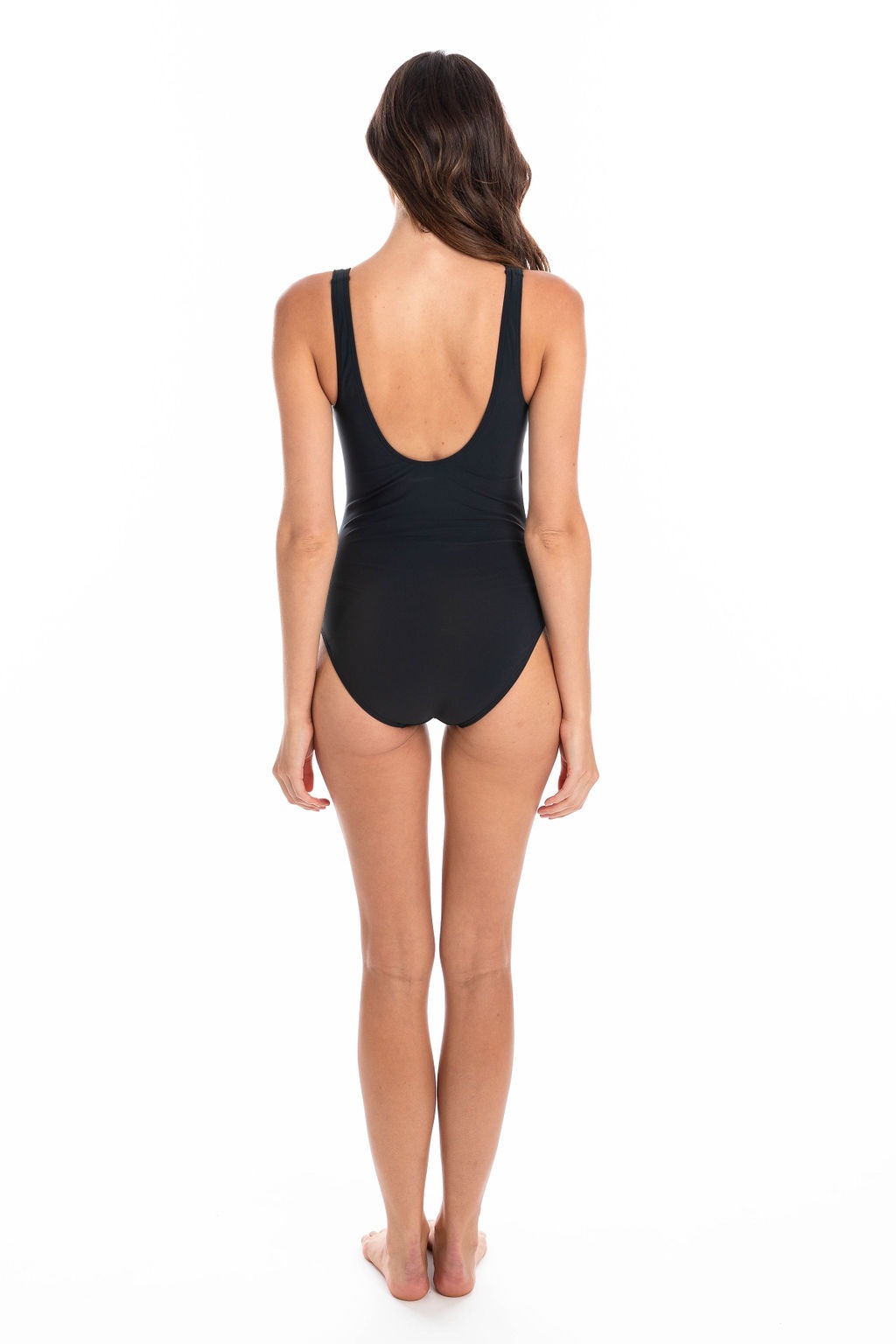 Togs Black Surplice One Piece SB31TH
