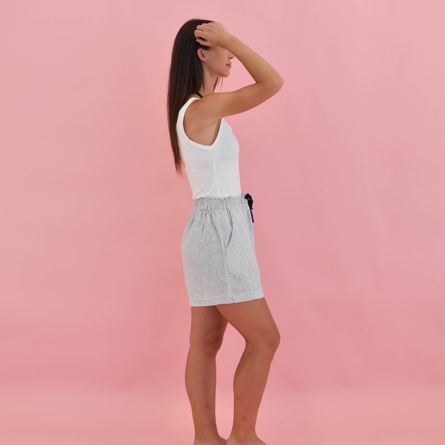 Buddha Wear Wren Singlet White