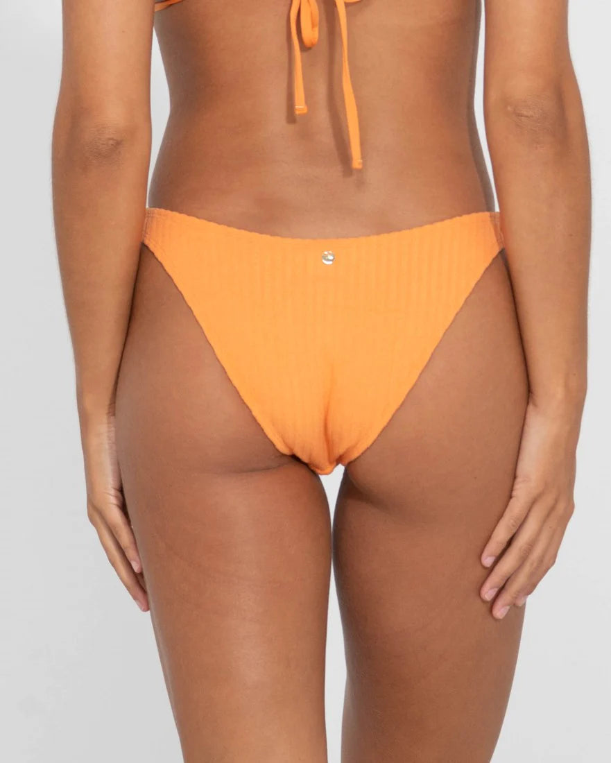 Rusty Apricot Blush Lucky Midi Bikini Pant SWL1562