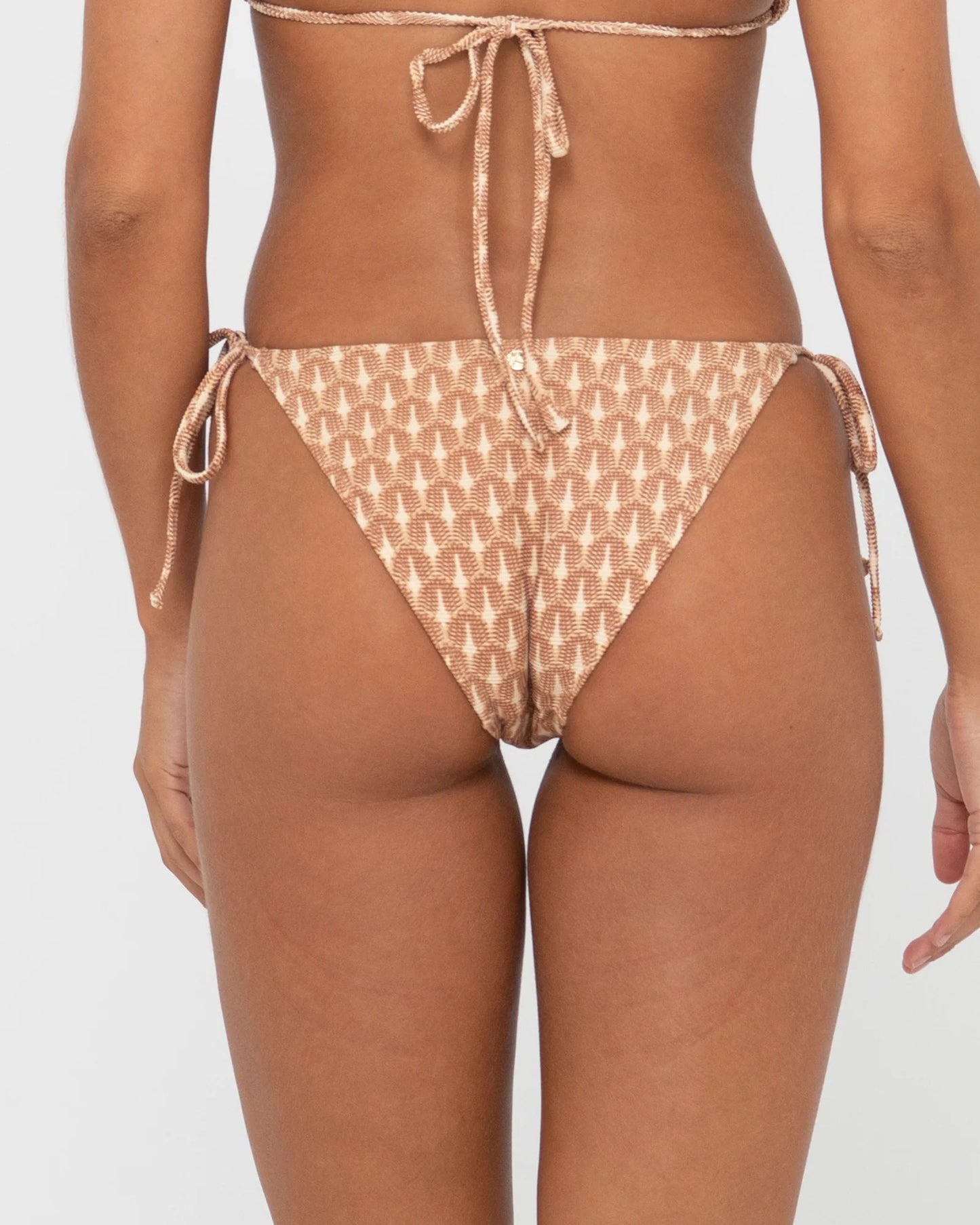 Rusty Teddy Panama Midi Side Tie Bikini Pant